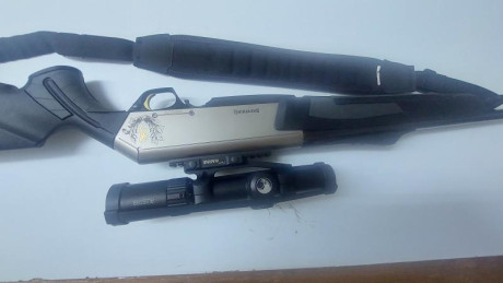 Vendo rifle Browning Long Track en calibre 338wm, alza de batida, sintético. Sin mira ni montura. Sin 02