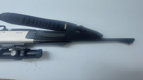 Vendo rifle Browning Long Track en calibre 338wm, alza de batida, sintético. Sin mira ni montura. Sin 00