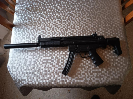 Vendo esta carabina porque me he aburrido de ella y no la uso. Es una carabina semiautomática del 22lr 01