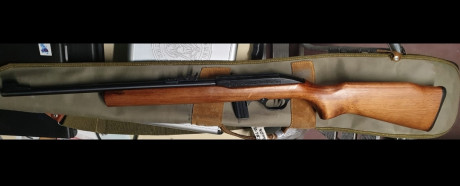 SE VENDE CARABINA SEMIAUTOMÁTICA CBC BRASIL
EN CALIBRE .22 LONG RIFLE.
CON CARGADOR CON CAPACIDAD PARA 01