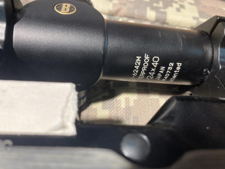 En venta 
Bushnell elite 4200 6-24x40 mildot 
500€ envío incluido 
Contacto WhatsApp 610575549 00