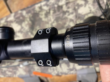 En venta 
Bushnell elite 4200 6-24x40 mildot 
500€ envío incluido 
Contacto WhatsApp 610575549 12