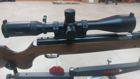 Se vende carabina     Weihrauch HW97K cal. 4,5 (.177)   , nueva casi a estrenar, habrá tirado una media 01