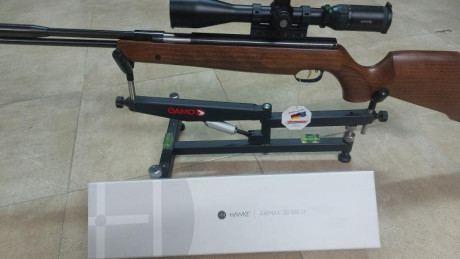 Se vende carabina     Weihrauch HW97K cal. 4,5 (.177)   , nueva casi a estrenar, habrá tirado una media 21