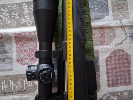 Se vende solo el rifle con el carril.
Cañon pesado Varmint.
Se compro por capricho, pero no practico la 10