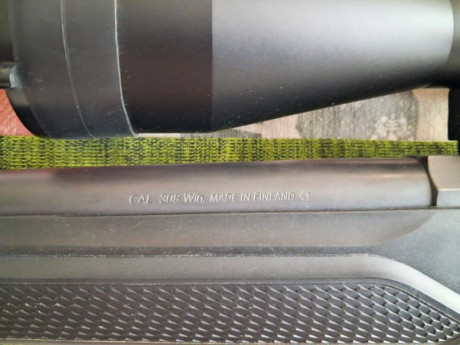 Se vende solo el rifle con el carril.
Cañon pesado Varmint.
Se compro por capricho, pero no practico la 30