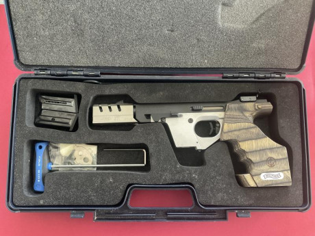 VENDO PISTOLA DE COMPETICIÓN WALTHER GSP22 EXPERT CLASSIC RE M
- Empuñadura: derecha M
- Disparador de 01