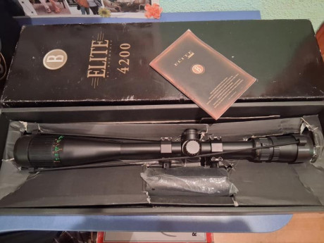 Vendo visor Bushnell elite4200
8-30X40
250€ mas gastos de envío.
659987973 también wsap
Saludos. 02