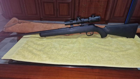 Se vende Marlin XT 17 HMR en perfecto estado. Muy poco uso. Incluye el visor. Precio 500€. 

Se encuentra 02