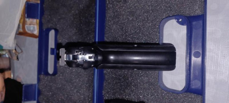 Impecable
Dos cargadores
Caja para transporte acolchada
Guiada en F
Envío a cualquier comandancia por 00