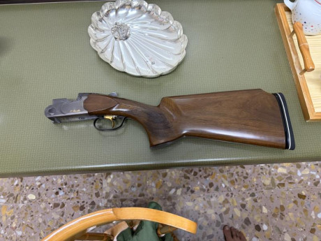 Vendo Beretta 682 Gold Trap con cañón de 76 cm y chokes fijos  IM y Full. Culata a medida de zurdos realizada 12