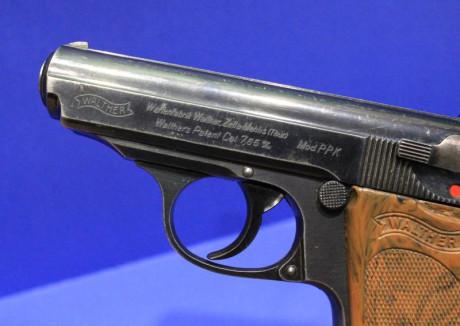 Se vende pistola PPK fabricada en la factoría Walther de Zella-Mehlis en Turingia en el año 1933.
Produccion 00