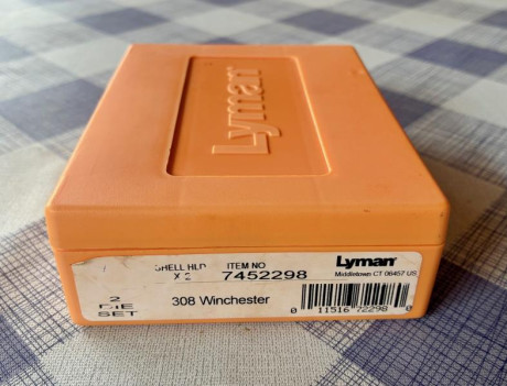 Sin uso
Die para la recarga de cartuchería metálica de la marca lyman, fabricados en acero.
Calibre 308 02