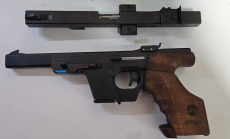 Walther GSP  con carros de 22 y 32.
Arma en perfectas condiciones nunca ha tenido ningún fallo, empuñadura 00