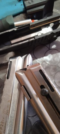 Hola pues después de sacar la F me he comprado una walther P22 target la versión con el contrapeso en 12