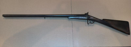 Escopeta paralela modelo Lefaucheux. Calibre 16
Antigua escopeta de colección
Precio: 50€
Whatsapp 680915308 12