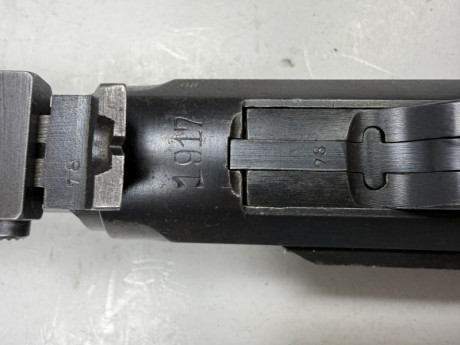 En venta Luger P08 de Artillería, fabricada por DWM en 1917. Todos sus números son coincidentes incluidas 12
