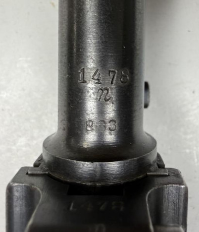 En venta Luger P08 de Artillería, fabricada por DWM en 1917. Todos sus números son coincidentes incluidas 22