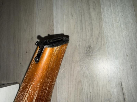 Copia de funda culatín para Mauser C96 y similares.
Ya tiene sus años, pero está en buen estado.
 60€ 12