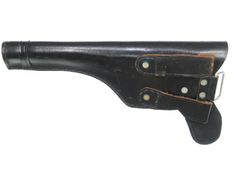 Curiosa he interesante funda de piel para   Pistola Luger LP-08 Artilleria  

Si bien no es la original 02