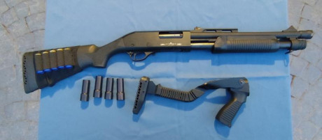 Escopeta STINGER RXT 1206
Calibre 12
Corredera, carga 4+1
Culata fija de polímero y culata plegable
4 02