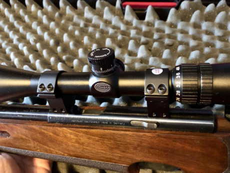 Vendo por no usar carabina Match del calibre .22 WHEIRAUCH HW660 MATCH en muy buen estado y con muy poco 12