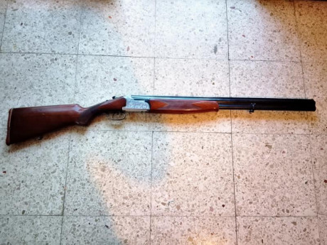 Vendo superpuesta Lanber calibre 12 en un estado de conservación excelente.
​Especificaciones y equipamiento:
​Cañón: 00