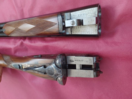 Vendo yuxtapuesta de la casa Victor Sarasqueta cal.12 impoluta, totalmente original de fábrica, expulsora, 00