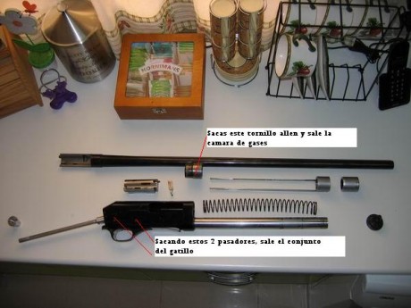 Hola
Me he puesto a restaurar la Fabarm 130 G.O. he puesto un post en "bricolage" pero por mas 160