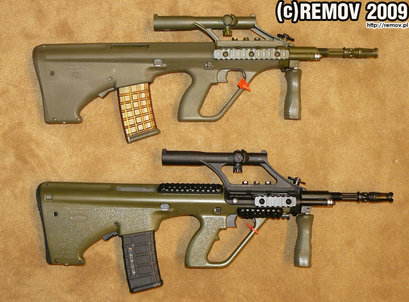 Australian Defense Forces y su Steyr AUG, parace ser que estan plenamente convencidos con su arma (no 90