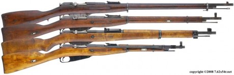 El Mosin-Nagant ..
es un rifle militar accionado por cerrojo, con cargador de cinco proyectiles, que 10
