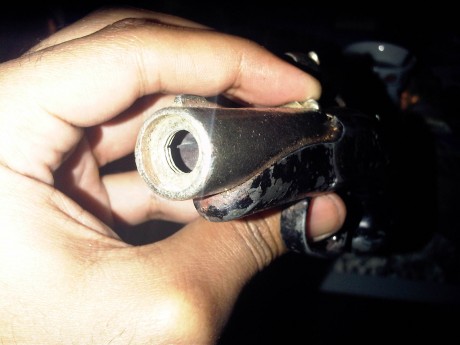 Estas son las fotos, es un arma que la tengo desde bastante tiempo pero no tengo ninguna informacion. 112